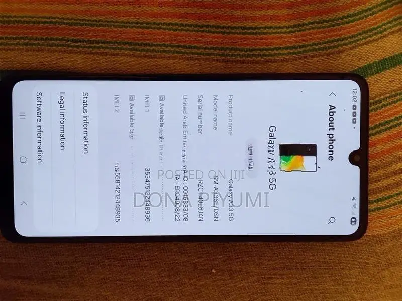 Samsung Galaxy A33 (Used)