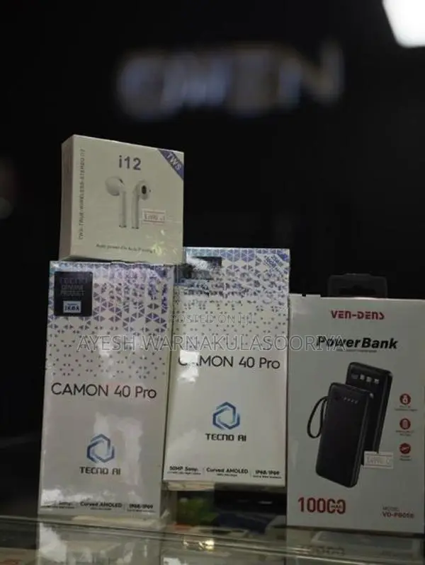 Tecno Camon 40 Pro 8/256GB (Brand New)