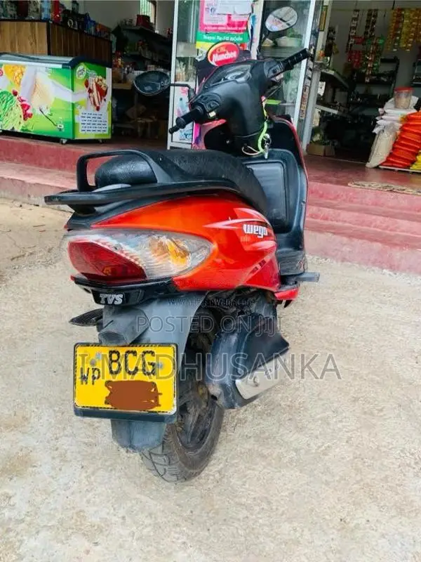TVS Wego 2015 Motorbike (Used)