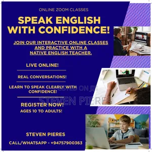 Spoken English Classes for Adults and Kids!