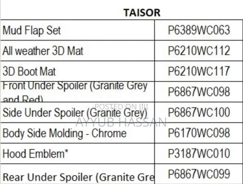 Toyota Taisor V Grade 2026 SUV Brand New