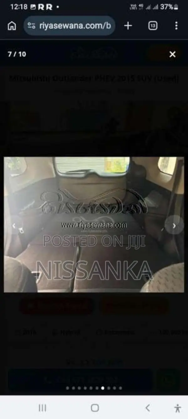 Mitsubishi Outlander PHEV 2015 SUV (Used)
