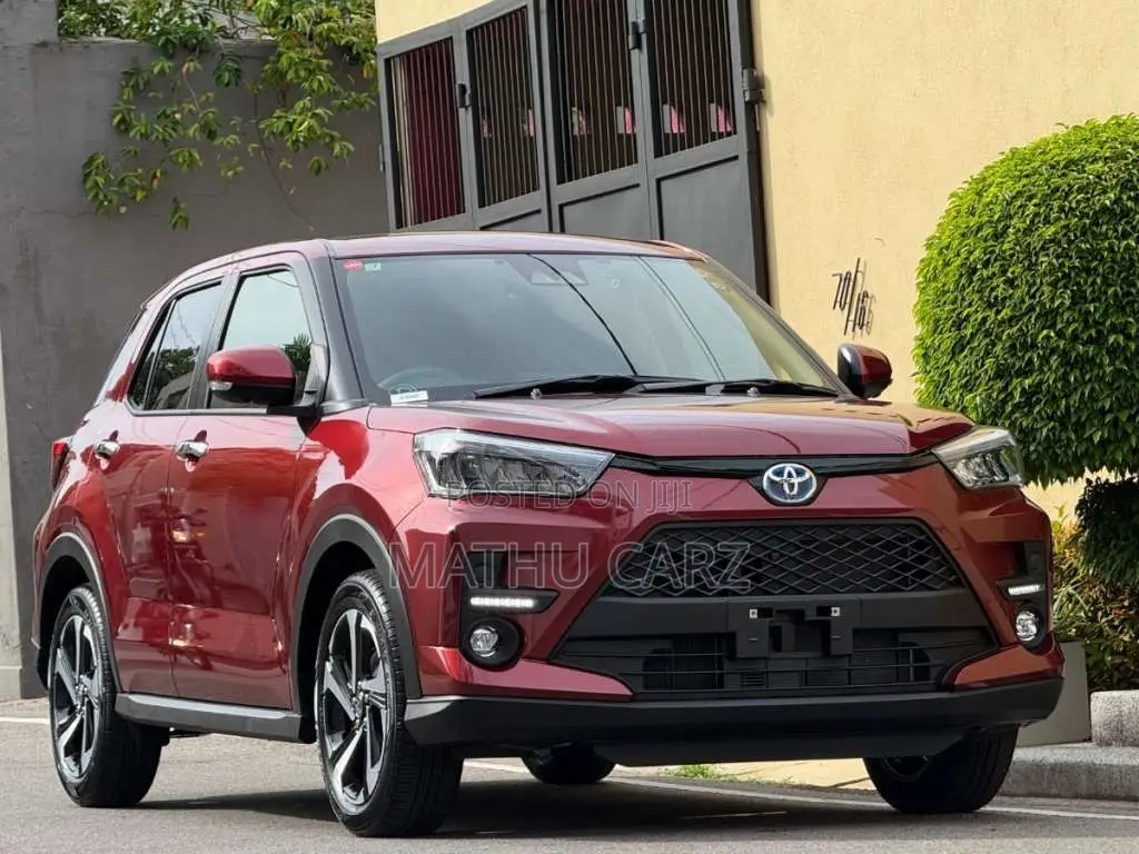 Toyota Raize 1 2L Hybrid Red 2025 SUV Unregistered (Recondition)