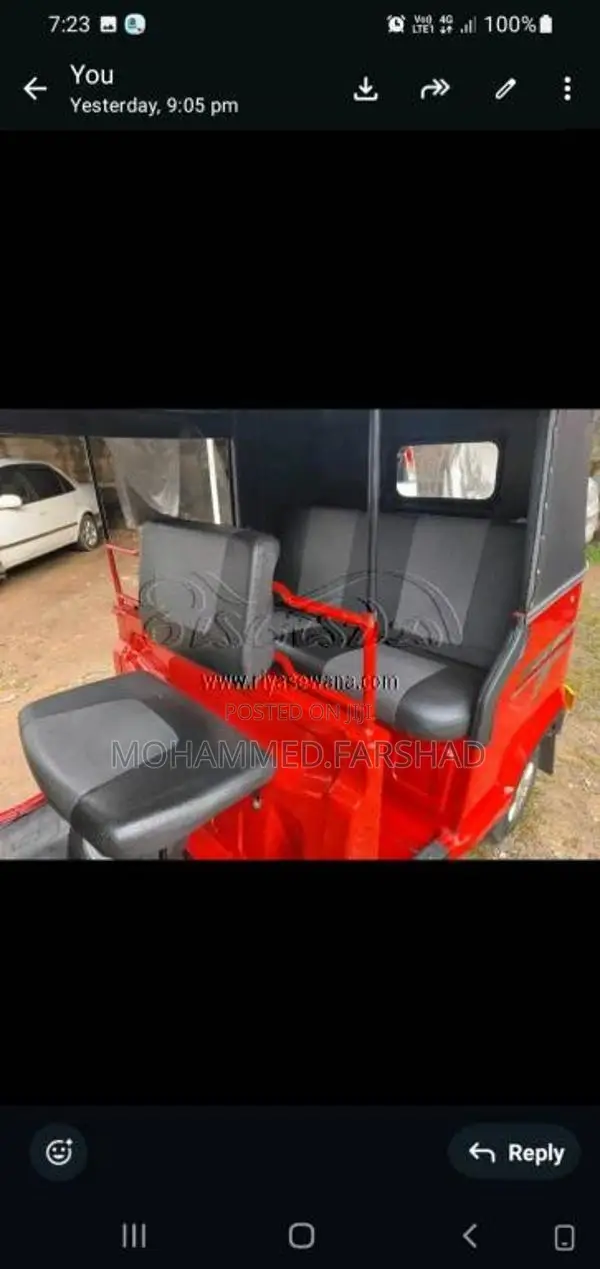 TVS King 2018 Three Wheel (Used)