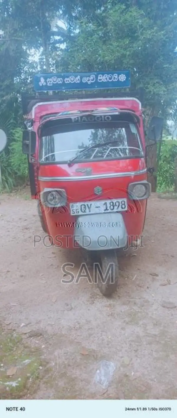 Piaggio Ape 2009 Three Wheel (Used)