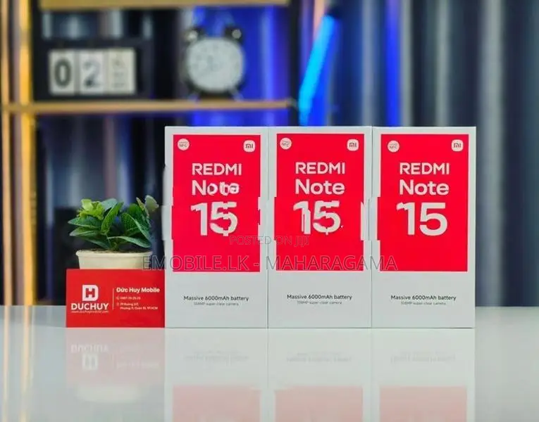 Xiaomi Redmi Note 15 8GB|256GB (Brand New)
