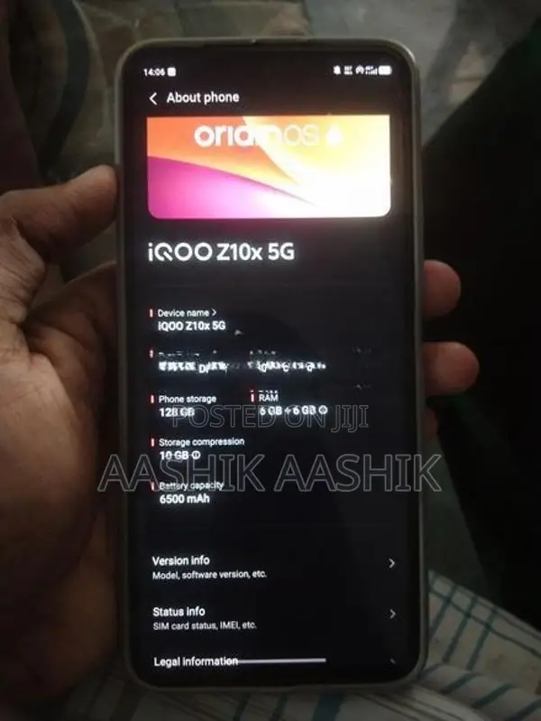 iqoo z10x (Used)