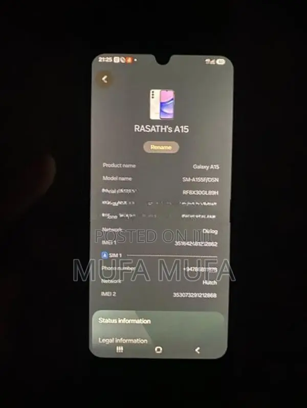 Samsung Galaxy A15 (Used)