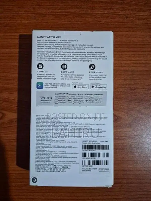 Amazfit Active Max