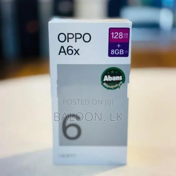 Oppo A6X 4+128GB (Brand New)