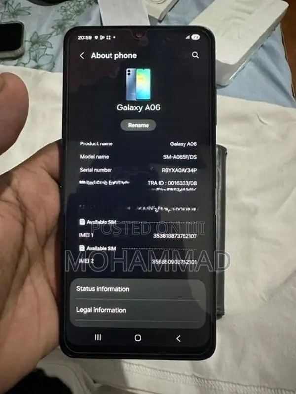 Samsung Galaxy A06 (Used)