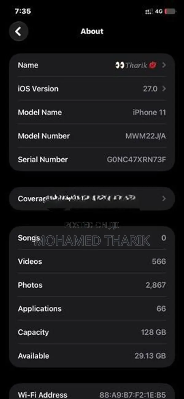 Apple iPhone 11 (Used)