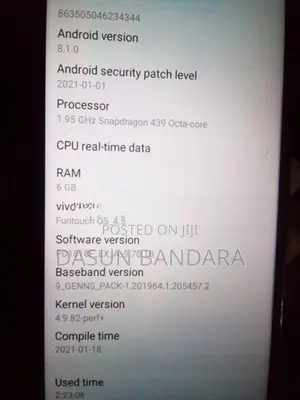 Vivo Y93 (Used)