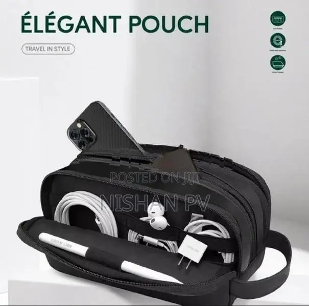 Green Lion Elegant Pouch
