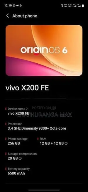 Vivo X200fe (Used)