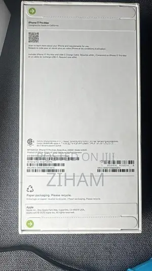 Apple iPhone 17 Pro Max 256 GB SEALED (Brand New)