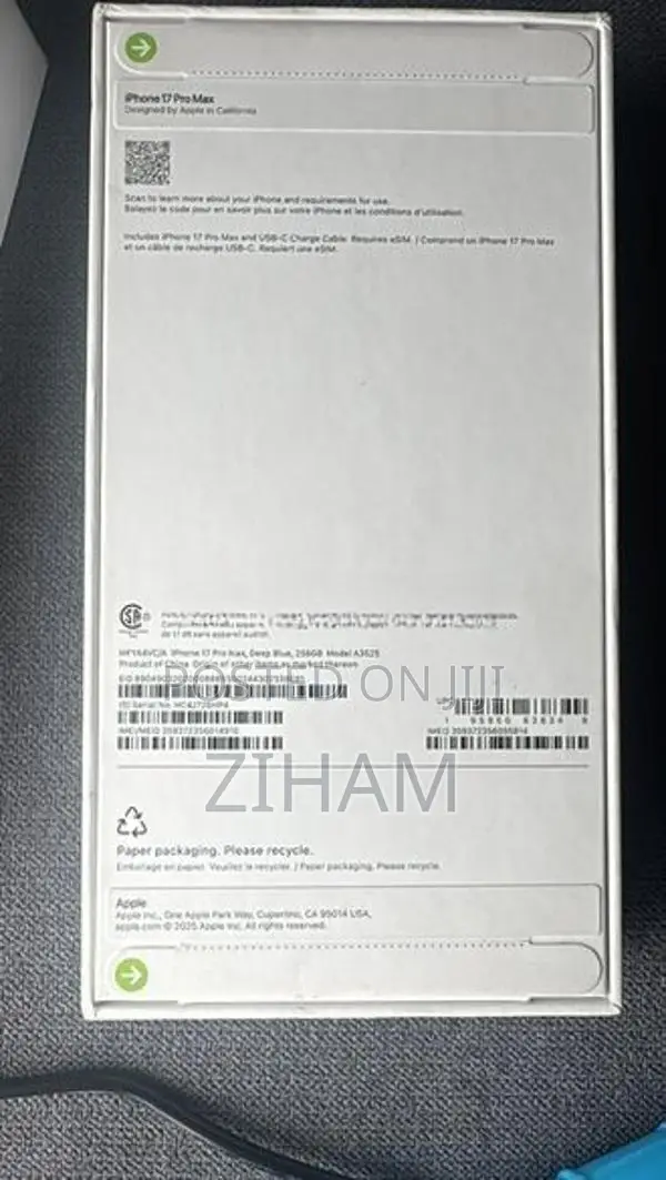 Apple iPhone 17 Pro Max 256 GB SEALED (Brand New)