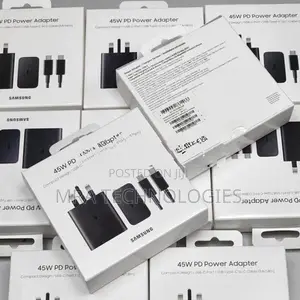 Samsung 45w fast charging PD Adapter with Type-c to cable