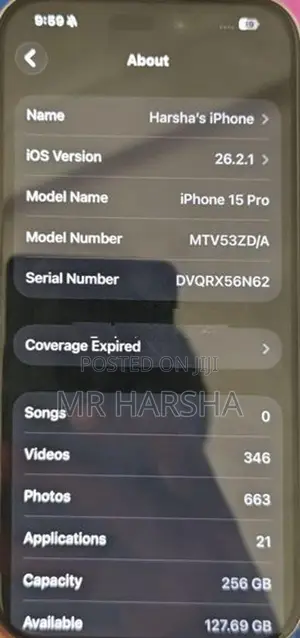 Apple iPhone 15 Pro (Used)
