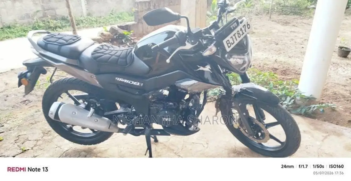 TVS Raider 125 Black 2025