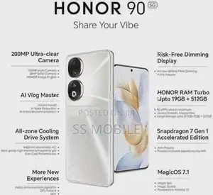 Honor 90 5G 12GB 512GB (Brand New)