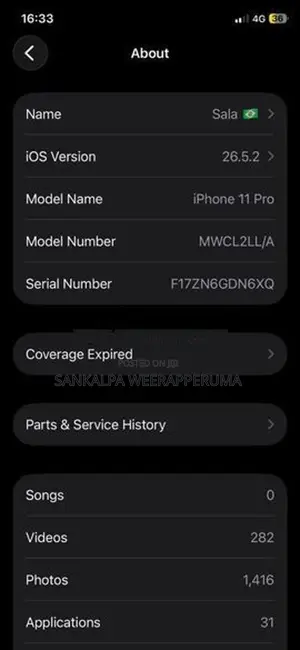Apple iPhone 11 Pro 64GB (Used)