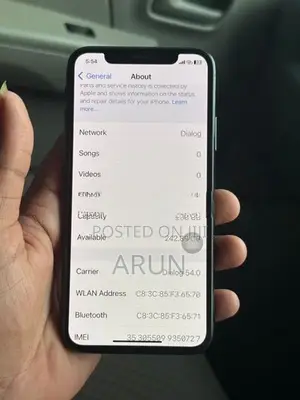Apple iPhone X 256GB (Used)
