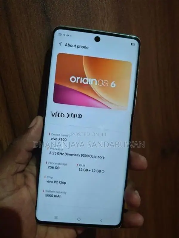 Vivo x100 12/256GB (Used)