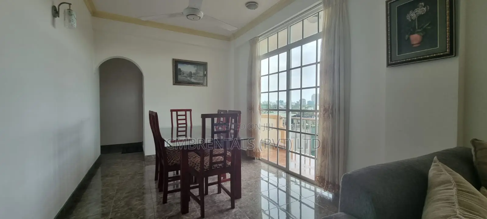 Furnished 3bdrm Apartment in Havelock Town for rent
