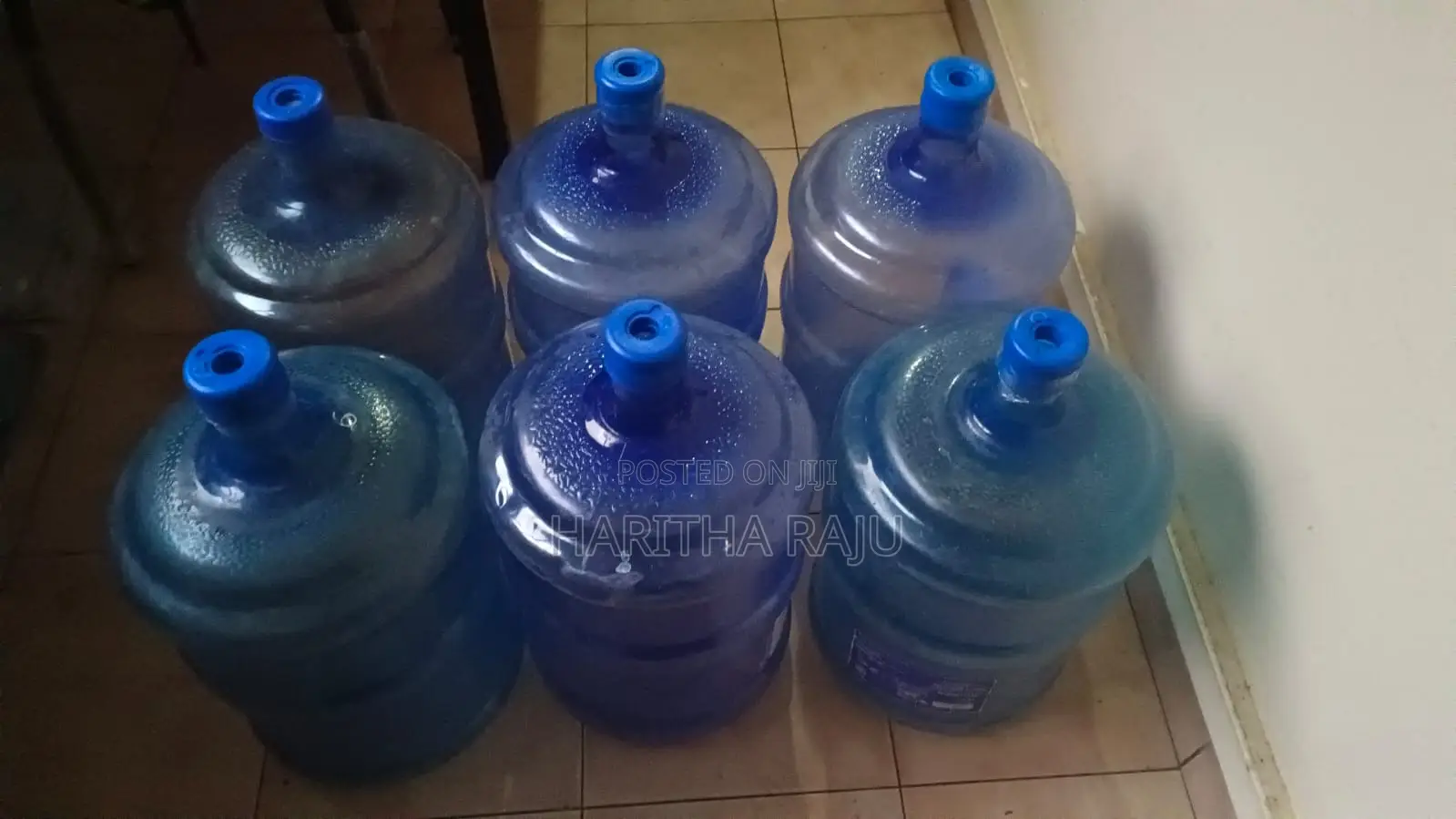 25L Water Bottle Used but Clean