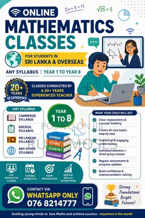Online Tuition Classes - Mathematics