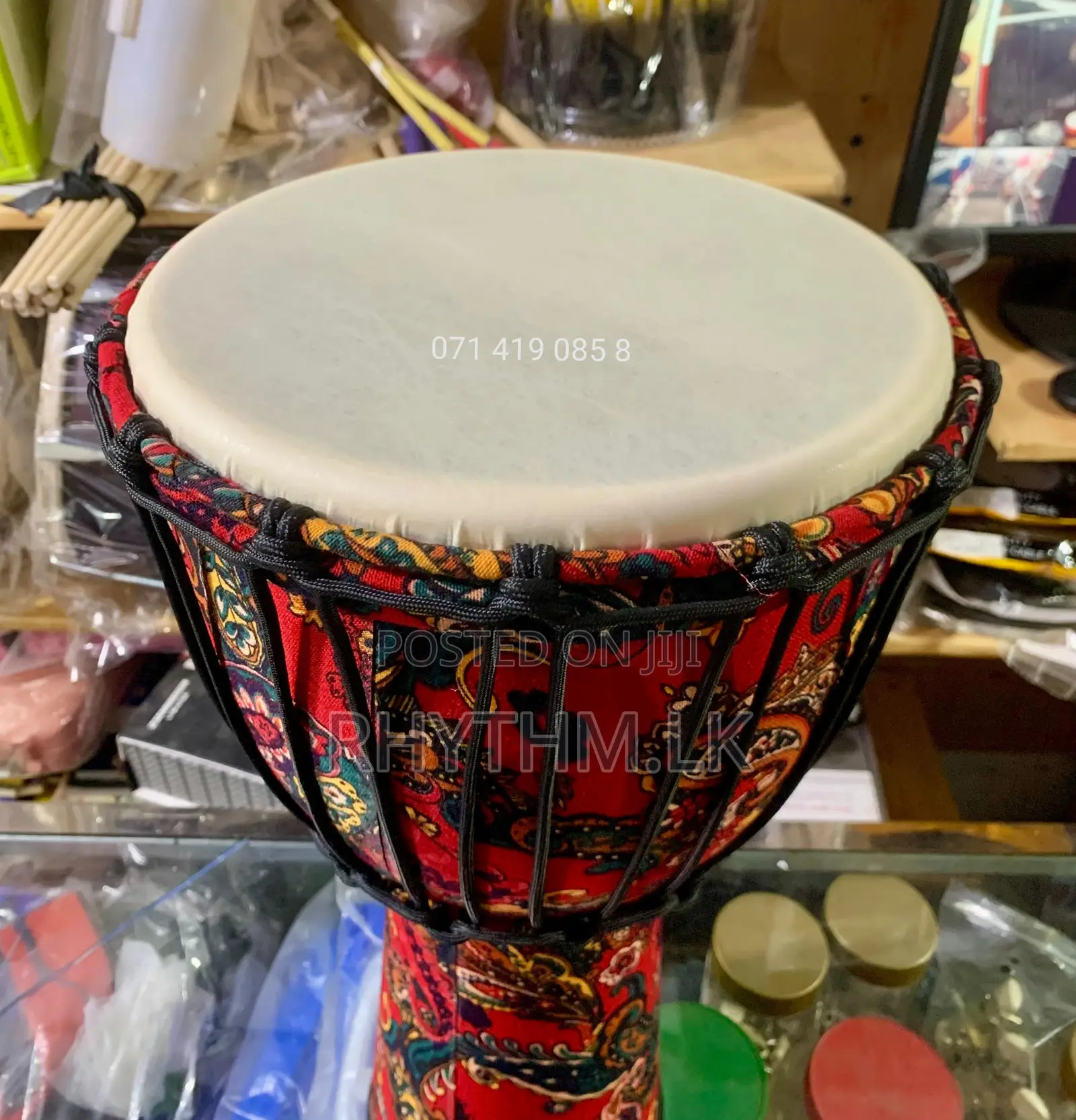 Imported Fiber Djembe ( Size 9" )