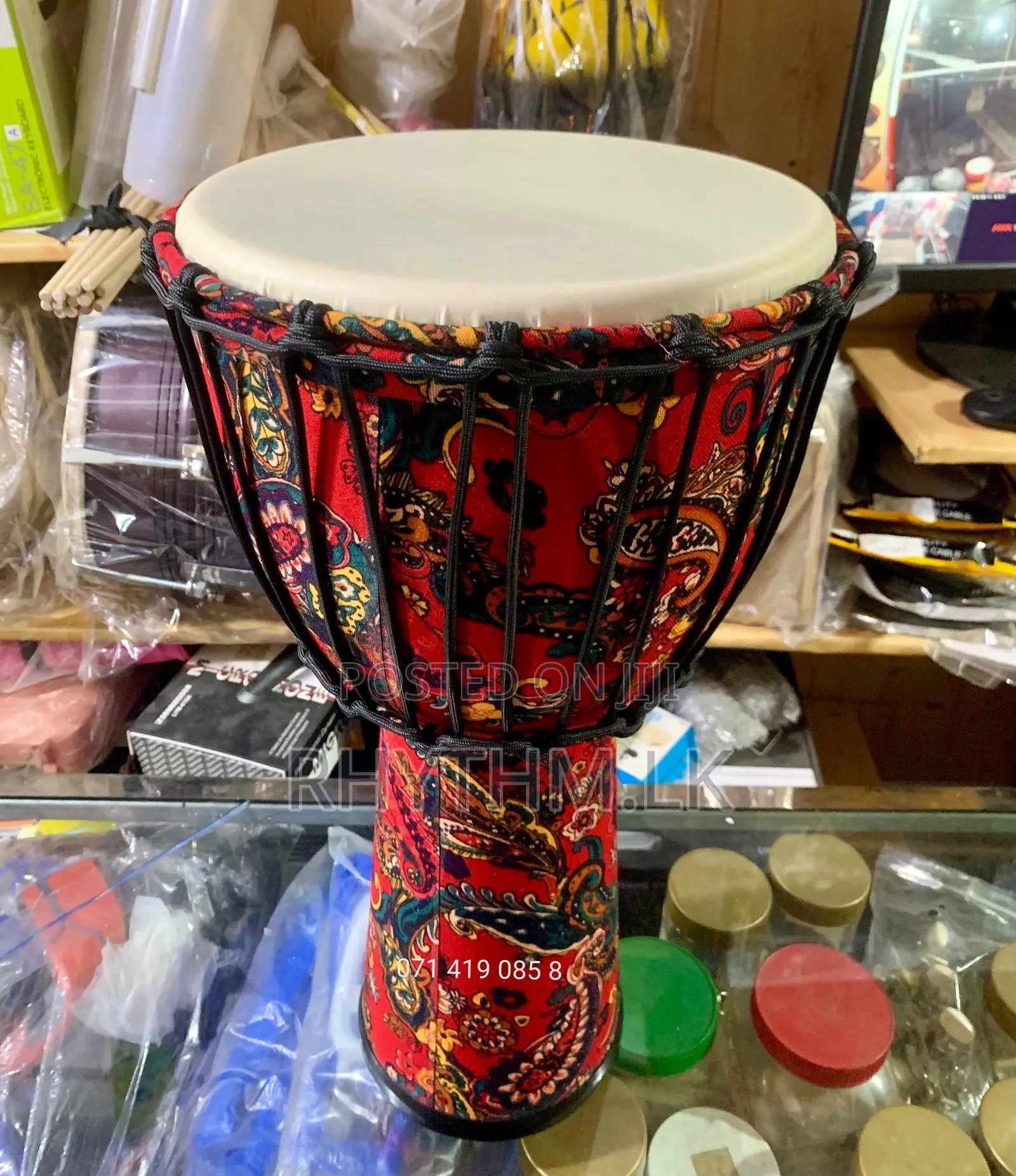 Imported Fiber Djembe ( Size 9" )