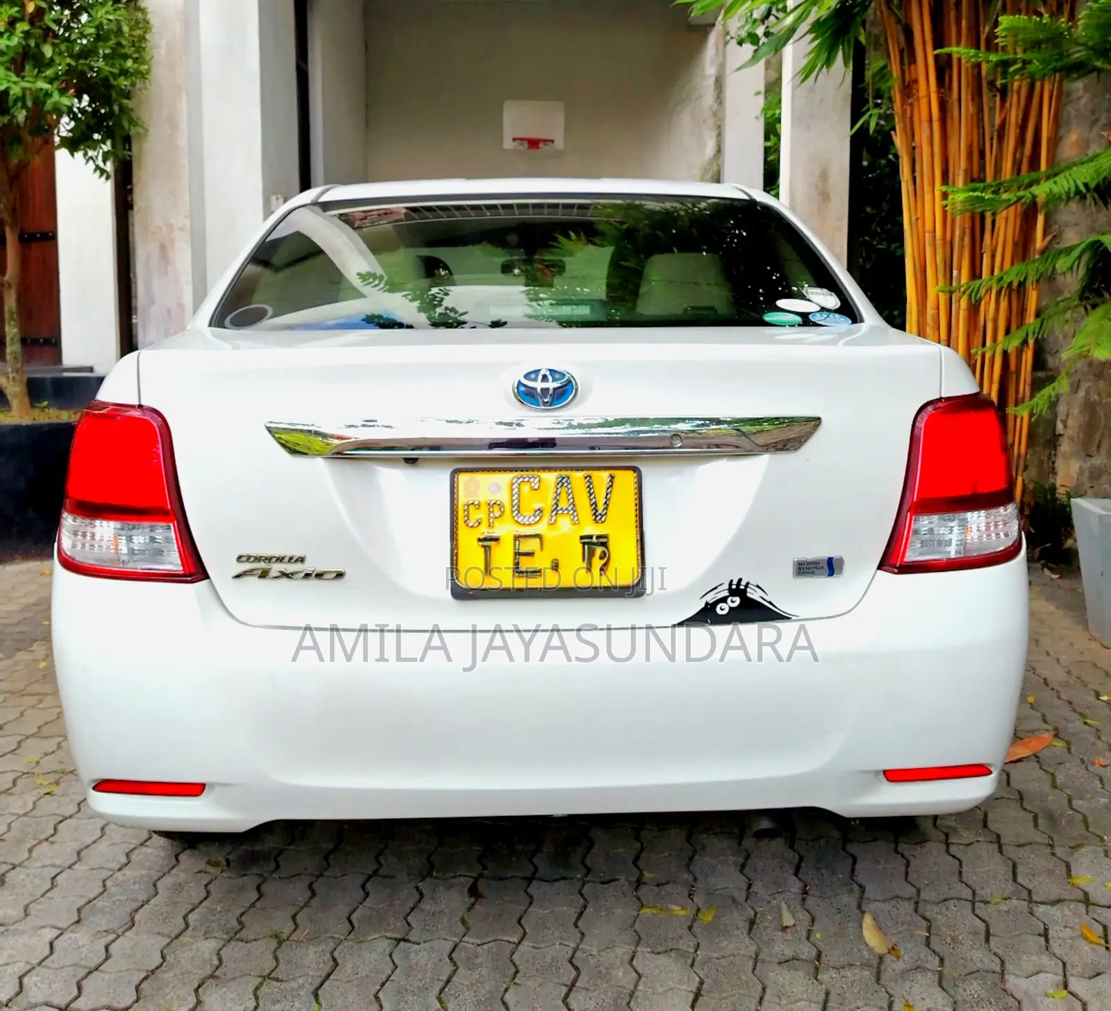 Toyota Axio 1.5 G 2WD 2014 White