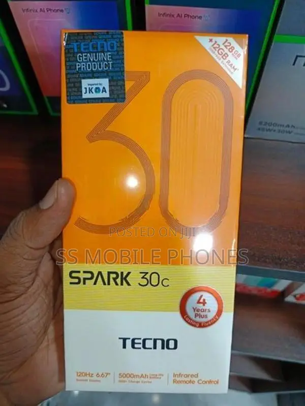 Tecno Spark 30C 6GB|128GB (Brand New)