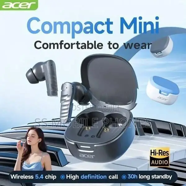 Acer OHR503 Lightweight Bluetooth Earbuds