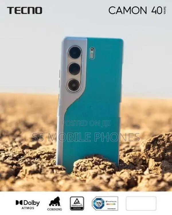 Tecno Camon 40 8\256GB (Brand New)