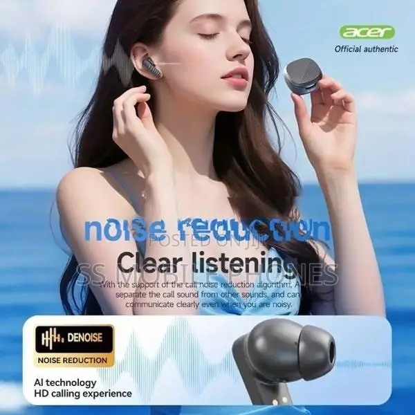 Acer OHR503 Lightweight Bluetooth Earbuds