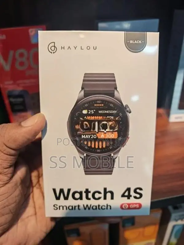 Haylou Watch 4S – Premium AMOLED GPS 5ATM