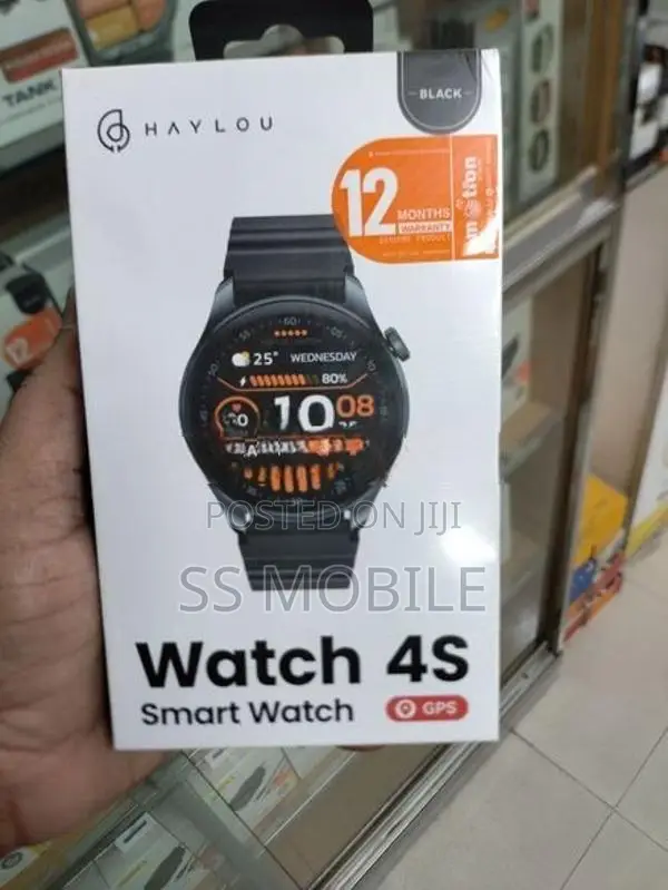 Haylou Watch 4S – Premium AMOLED GPS 5ATM