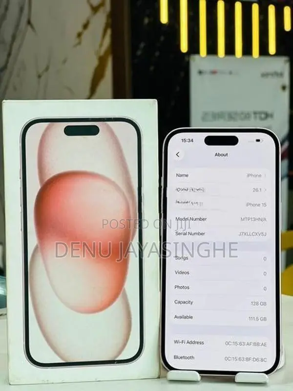 Apple iPhone 15 128GB (Used)