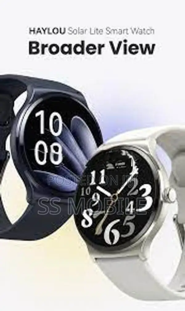 Haylou Solar Lite Calling Smart Watch Dual Strap