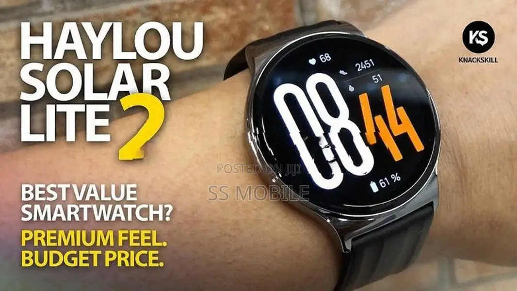 Haylou Solar Lite 2 Amoled Calling Slim Smart Watch 20 Days Battery
