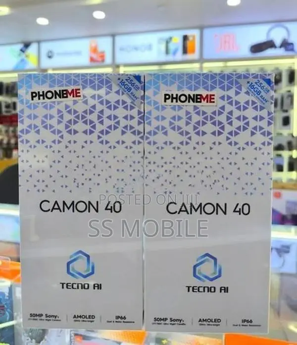 Tecno Camon 40 8GB 256GB (Brand New)