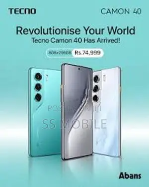 Tecno Camon 40 8GB 256GB (Brand New)