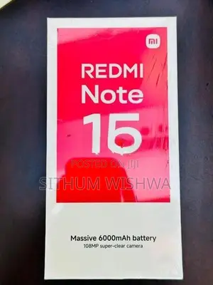 Xiaomi Redmi Note 15 256GB (Brand New)