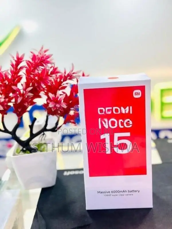 Xiaomi Redmi Note 15 256GB (Brand New)