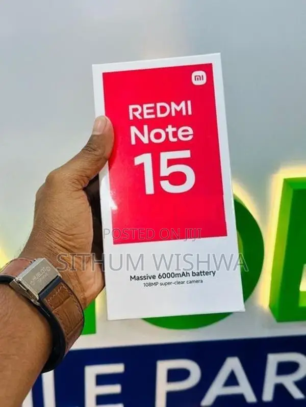 Xiaomi Redmi Note 15 256GB (Brand New)