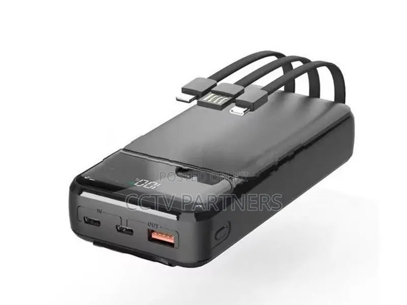 Aspor A316 20000mAh Power Bank 22.5W Fast Charging Phone Charger cable