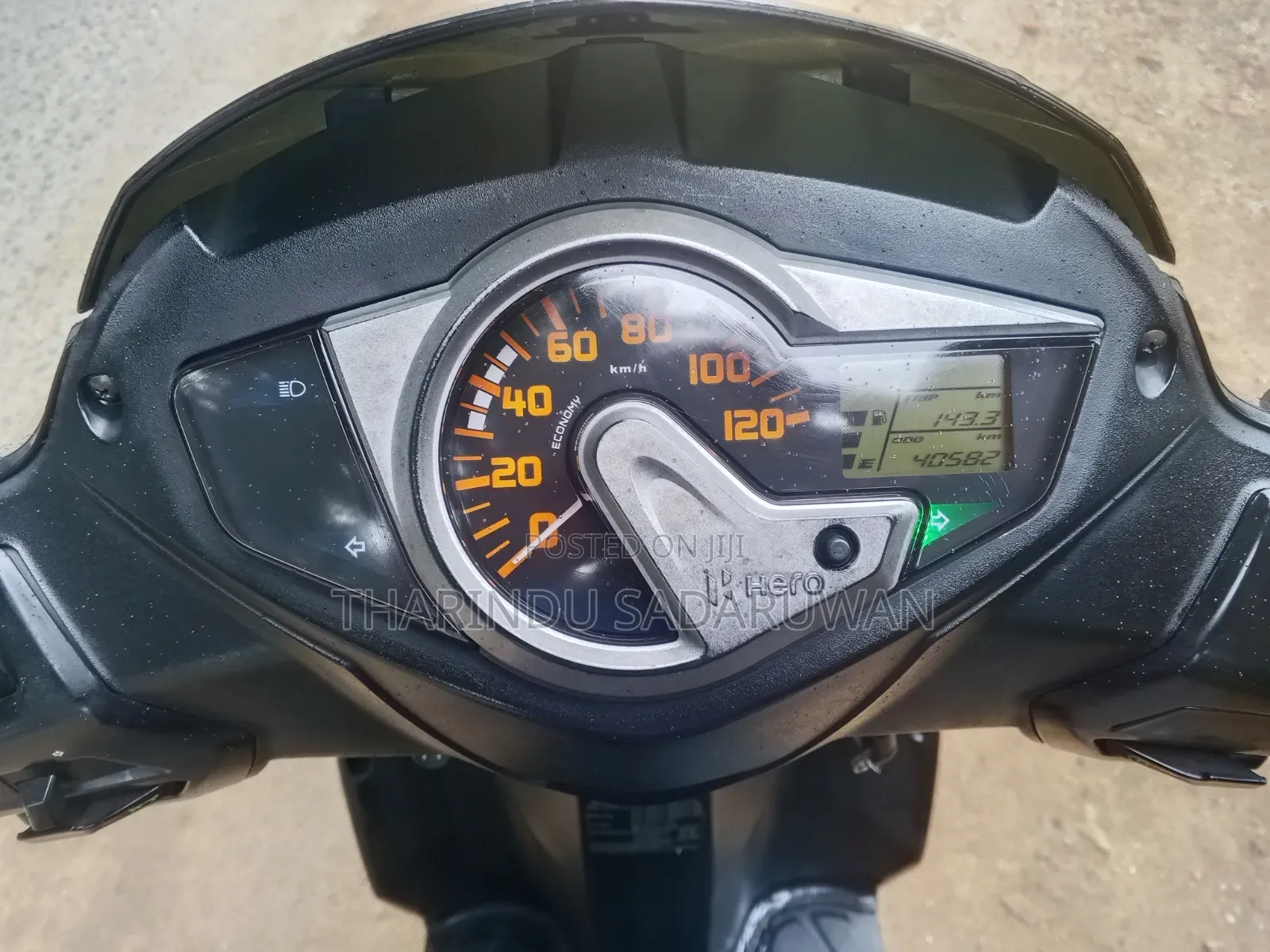 Hero Dash 125 2017 Black